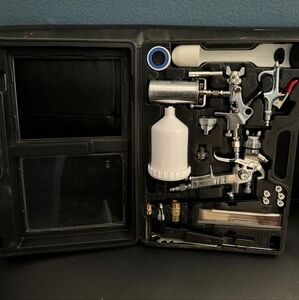 Spray Gun Full Paint Set